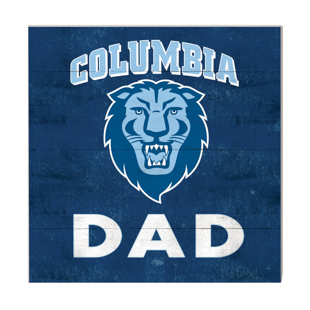 10x10 Team Color Dad Columbia Lions