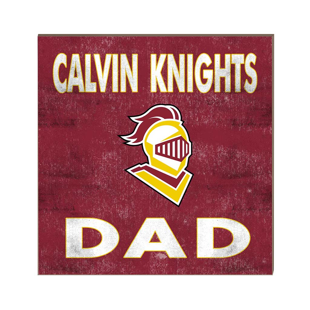 10x10 Team Color Dad Calvin University Knights