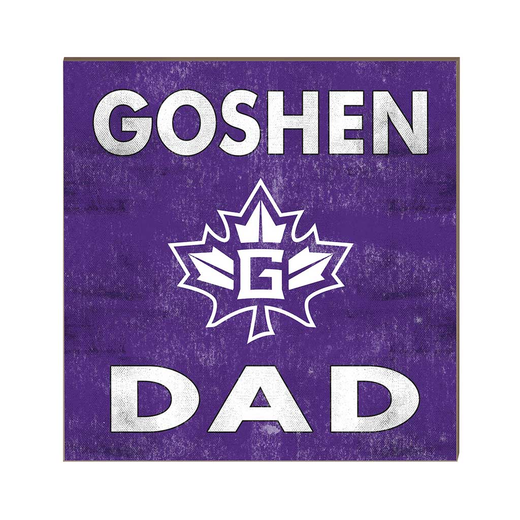 10x10 Team Color Dad Goshen College Maple Leafs