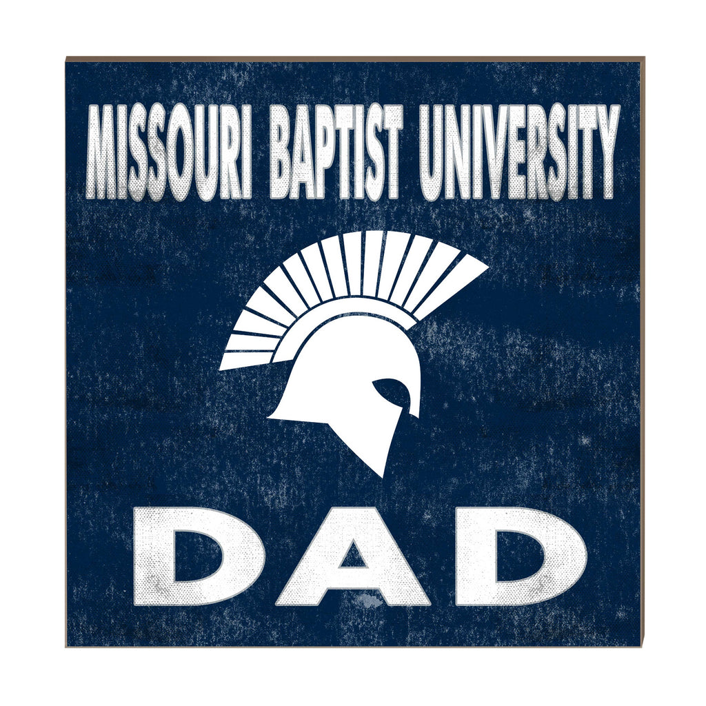 10x10 Team Color Dad Missouri Baptist Spartans
