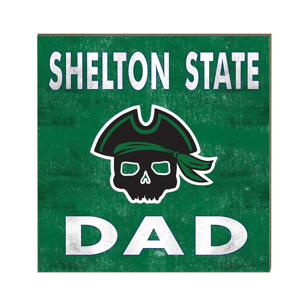 10x10 Team Color Dad Shelton State Community College Buccaneers