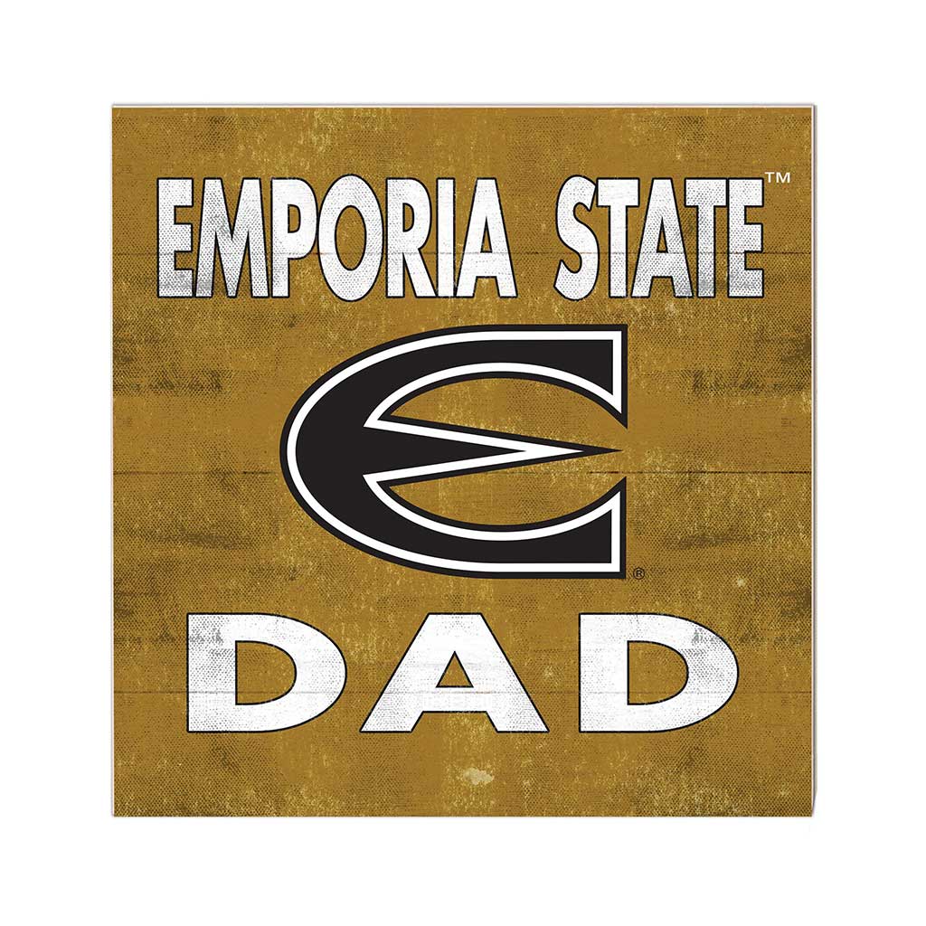 10x10 Team Color Dad Emporia State Hornets