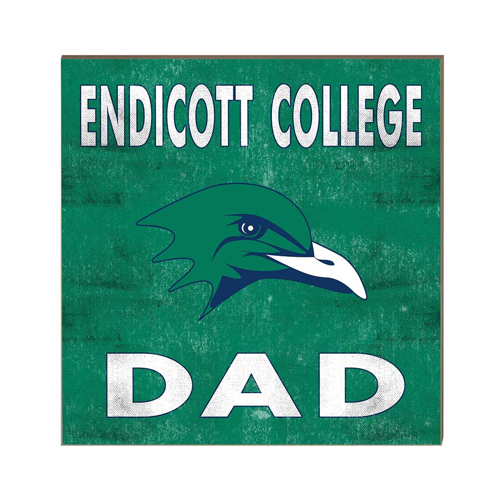 10x10 Team Color Dad Endicott College Gulls