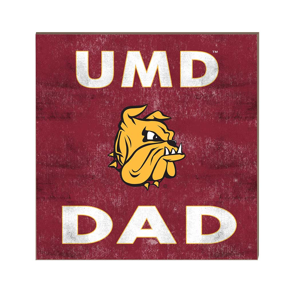 10x10 Team Color Dad Minnesota (Duluth) Bulldogs