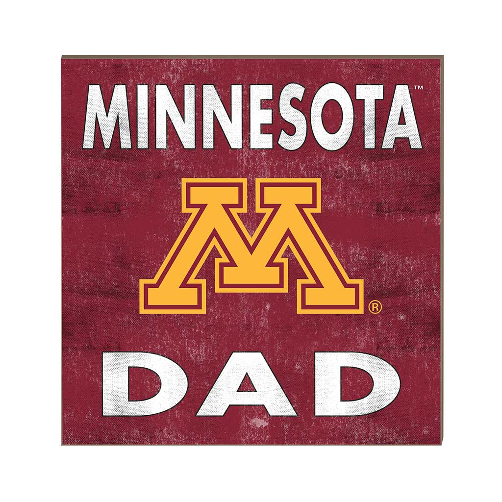 10x10 Team Color Dad Minnesota Golden Gophers