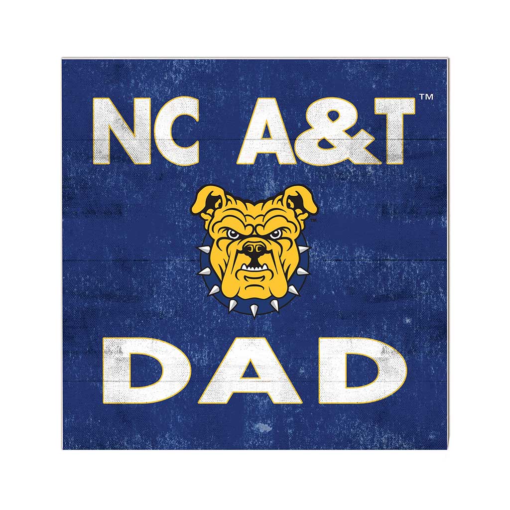 10x10 Team Color Dad North Carolina A&T Aggies