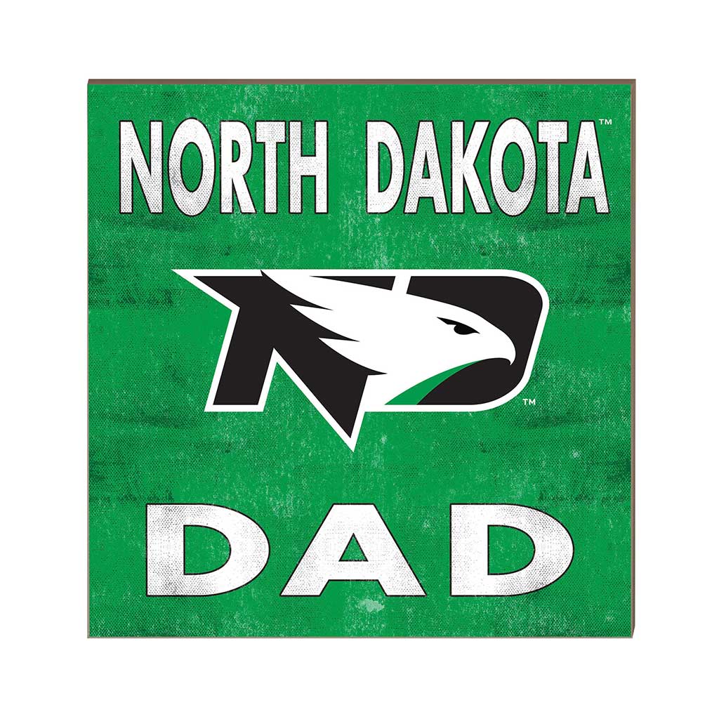 10x10 Team Color Dad North Dakota Fighting Hawks