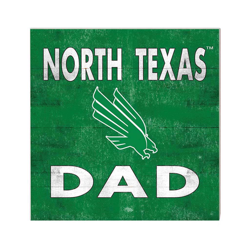10x10 Team Color Dad North Texas Mean Green