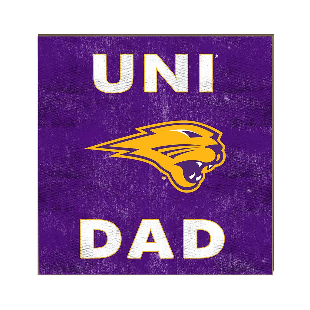 10x10 Team Color Dad Northern Iowa Panthers