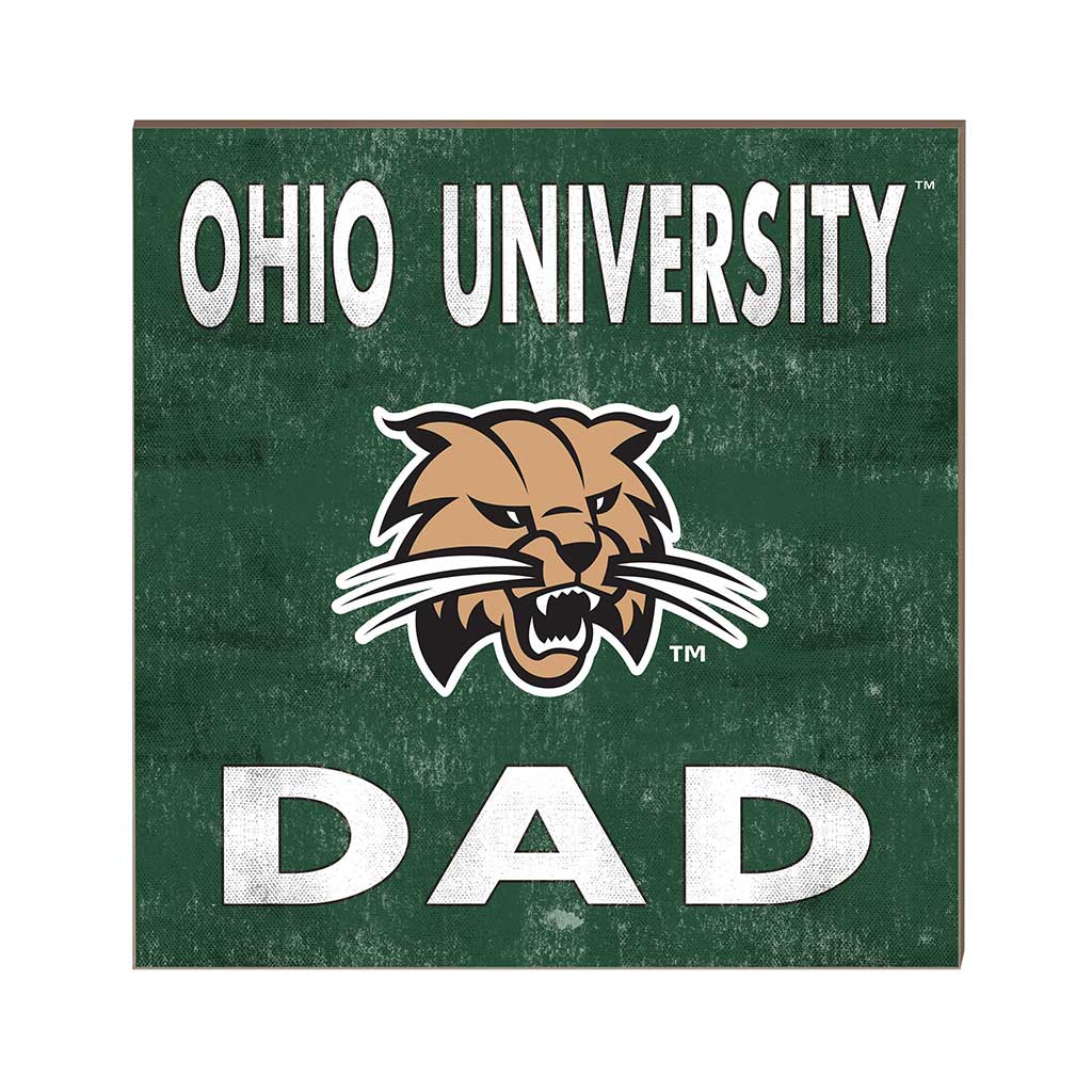 10x10 Team Color Dad Ohio Univ Bobcats