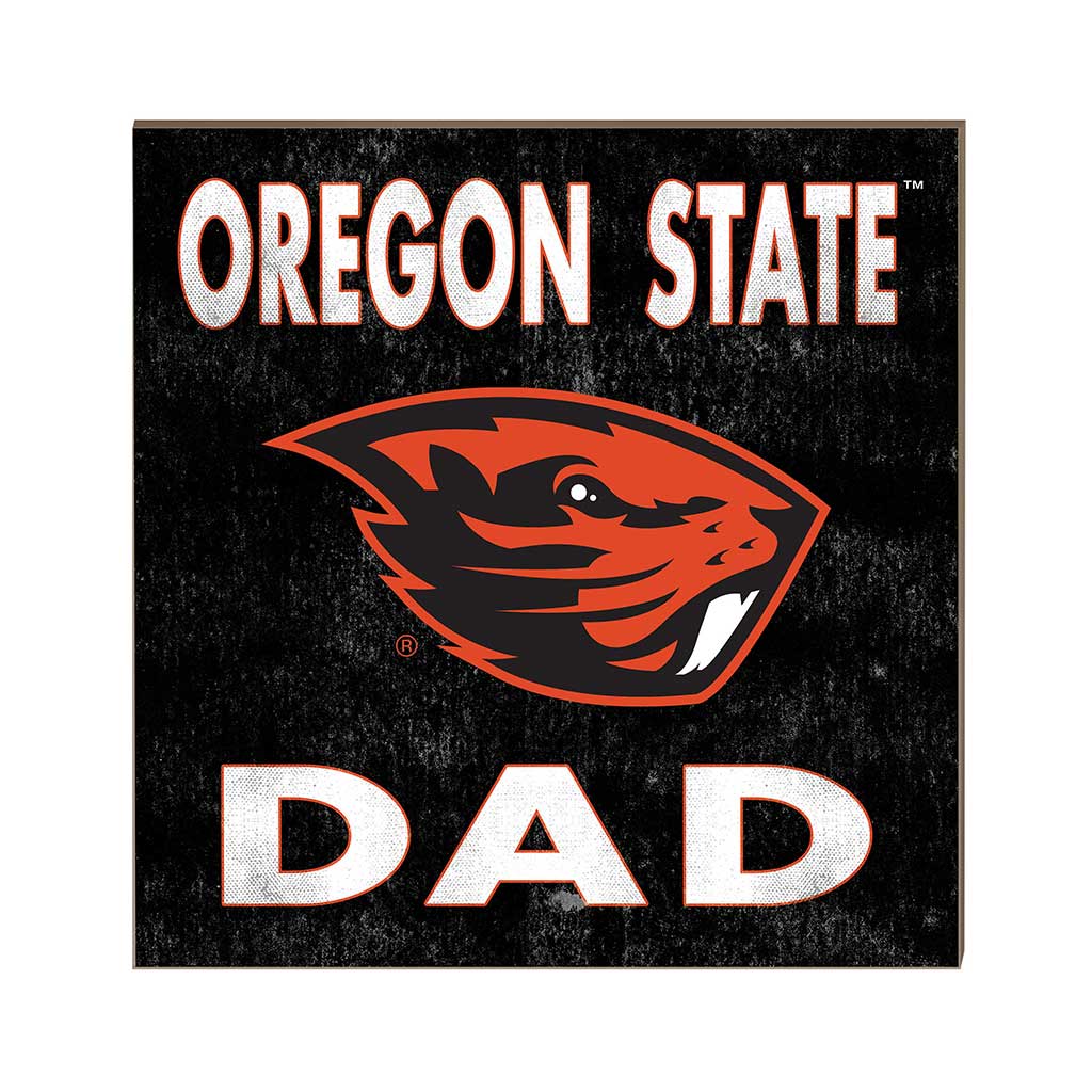10x10 Team Color Dad Oregon State Beavers