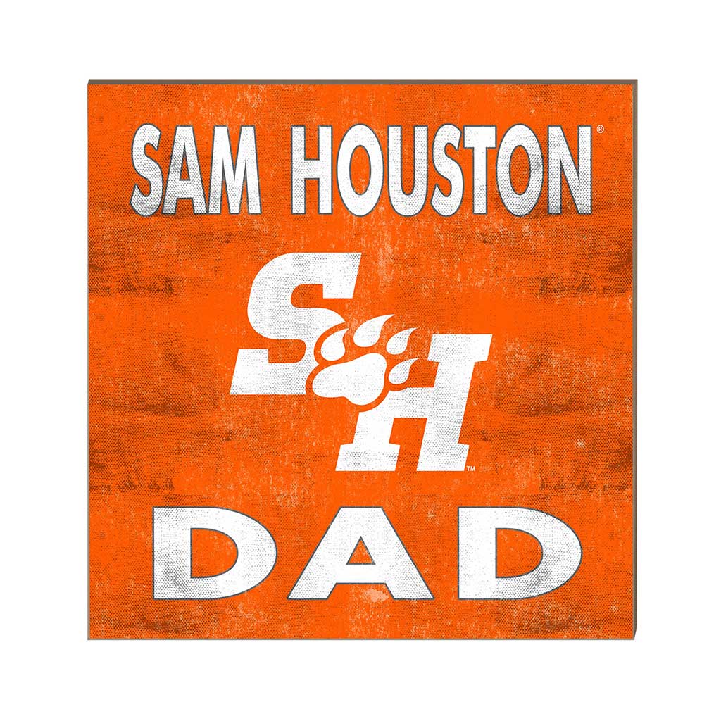 10x10 Team Color Dad Sam Houston State Bearkats