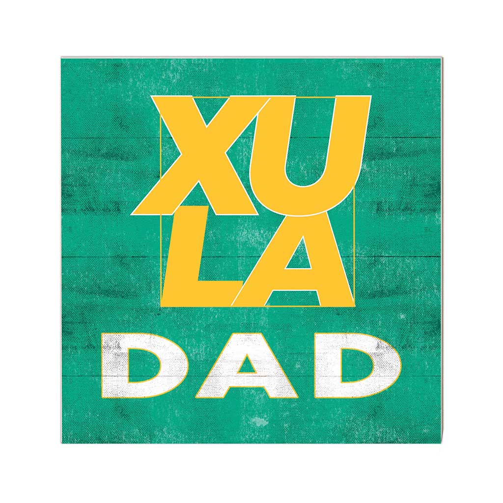10x10 Team Color Dad Xavier University of Louisiana Gold Rush