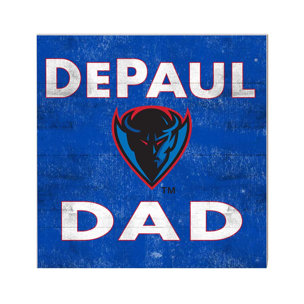 10x10 Team Color Dad DePaul Blue Demons