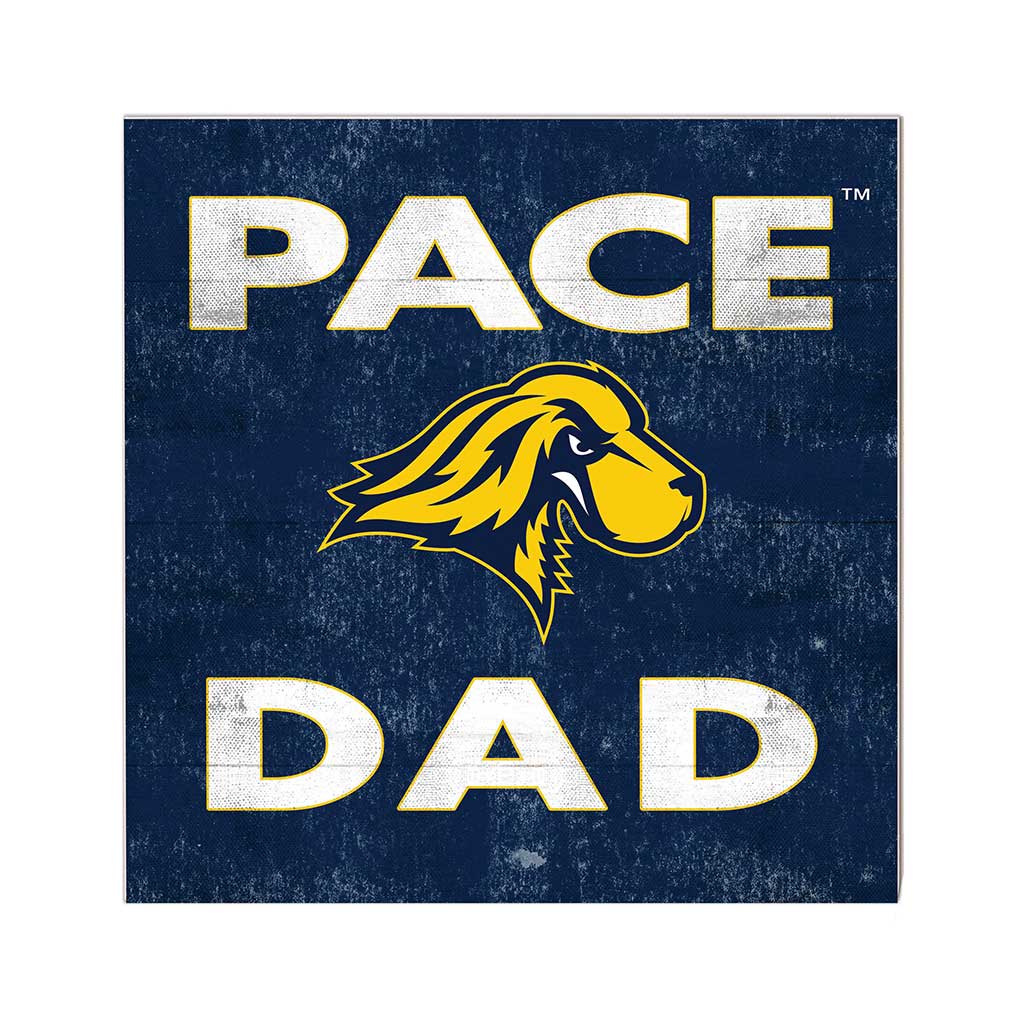 10x10 Team Color Dad Pace University Setters