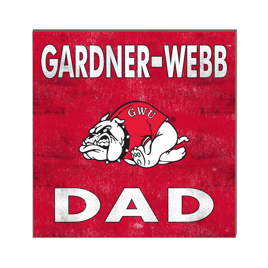 10x10 Team Color Dad Gardner-Webb Runnin' Bulldogs