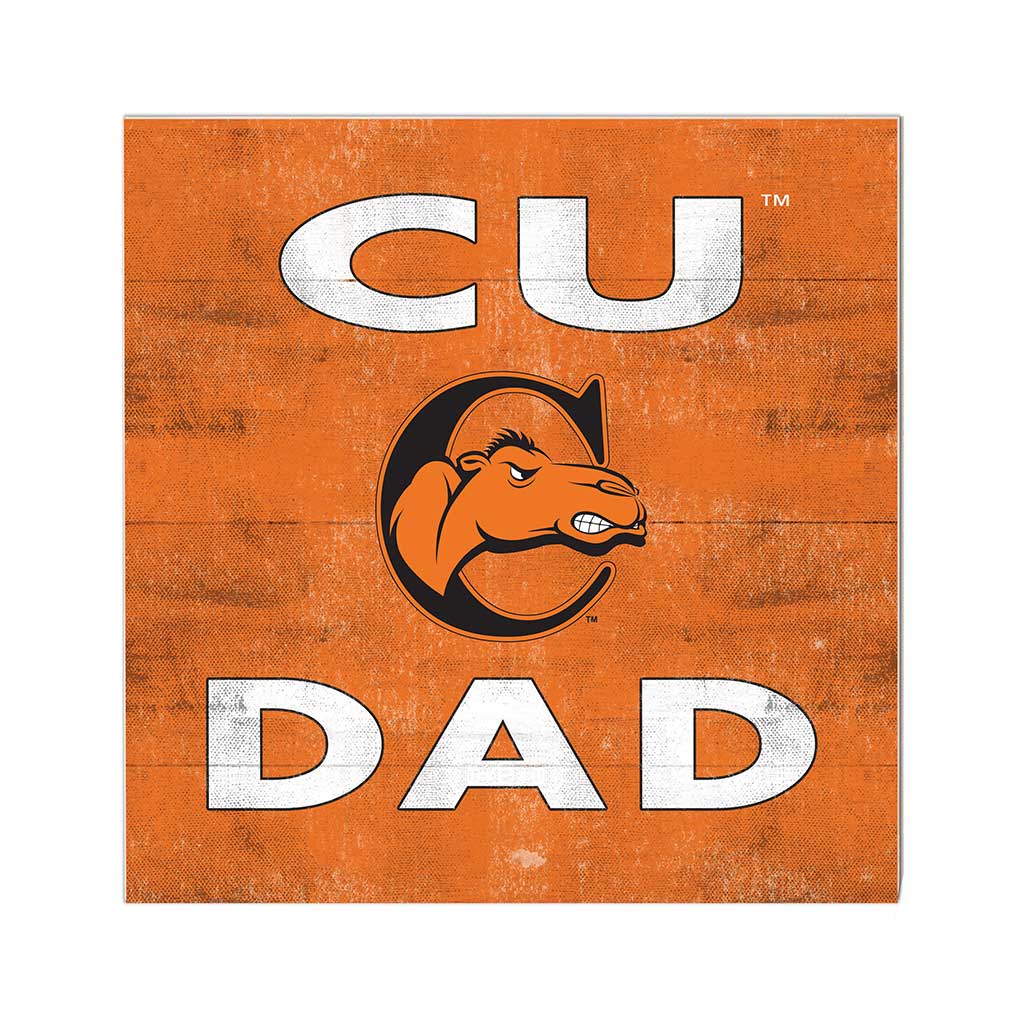 10x10 Team Color Dad Campbell University Fighting Camels