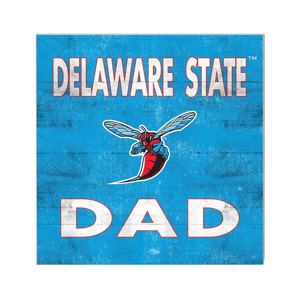 10x10 Team Color Dad Delaware State Hornets