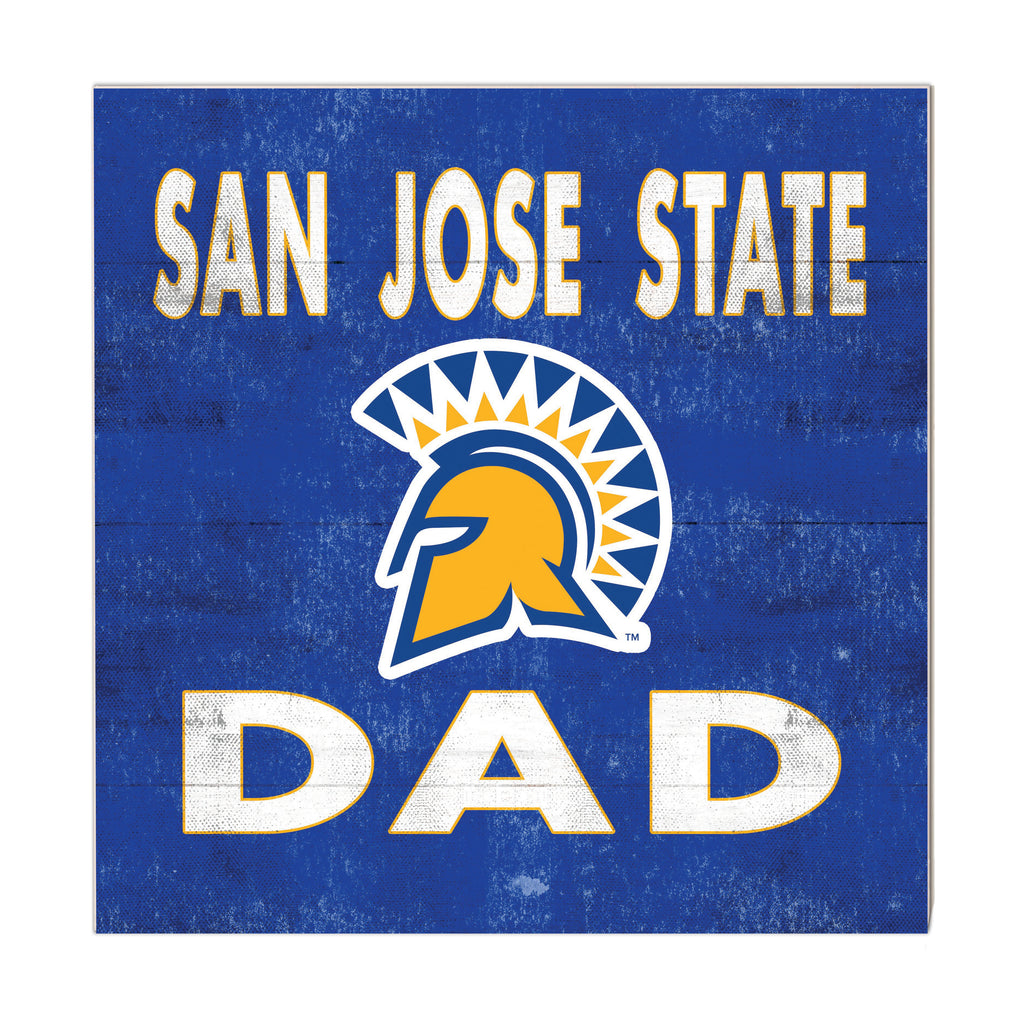 10x10 Team Color Dad San Jose State Spartans