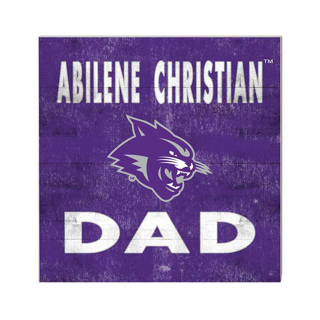 10x10 Team Color Dad Abilene Christian Wildcats