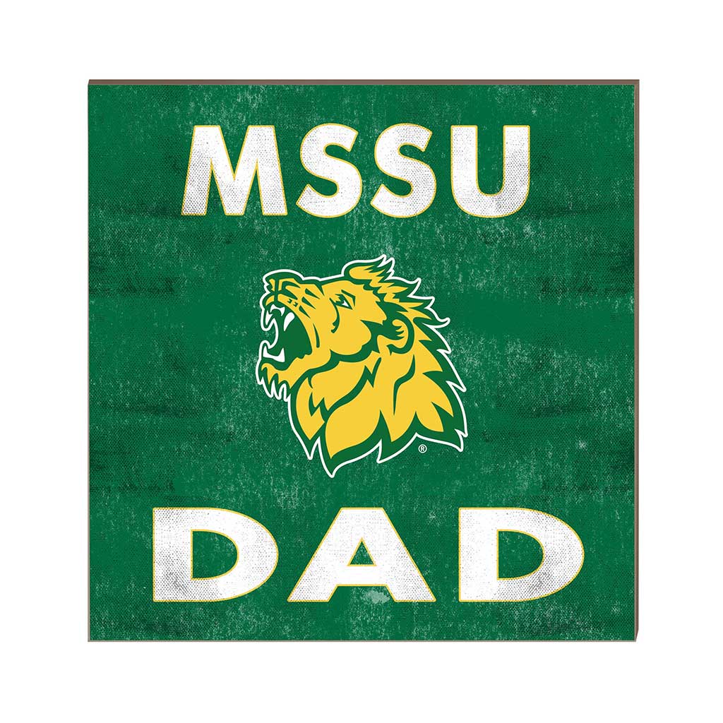 10x10 Team Color Dad Missouri Southern State University Lions