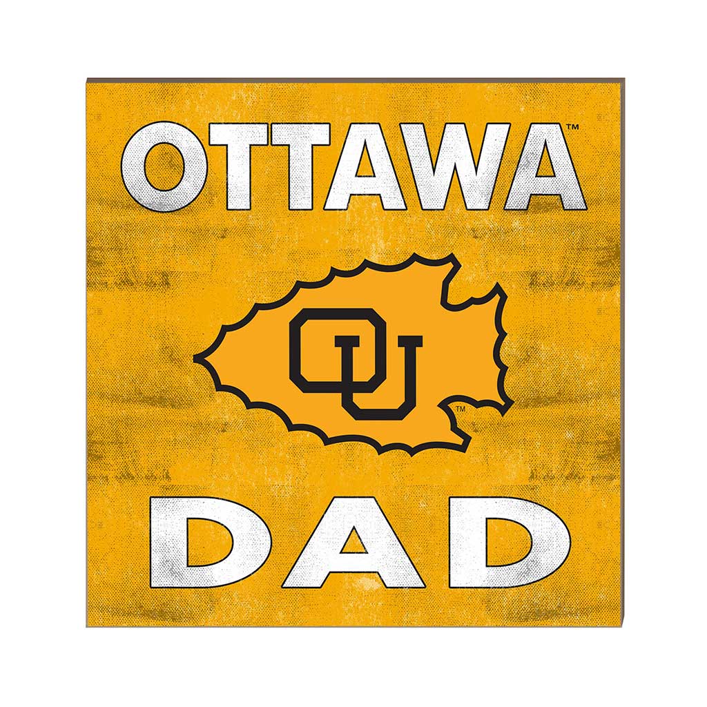 10x10 Team Color Dad Ottawa University Ottawa