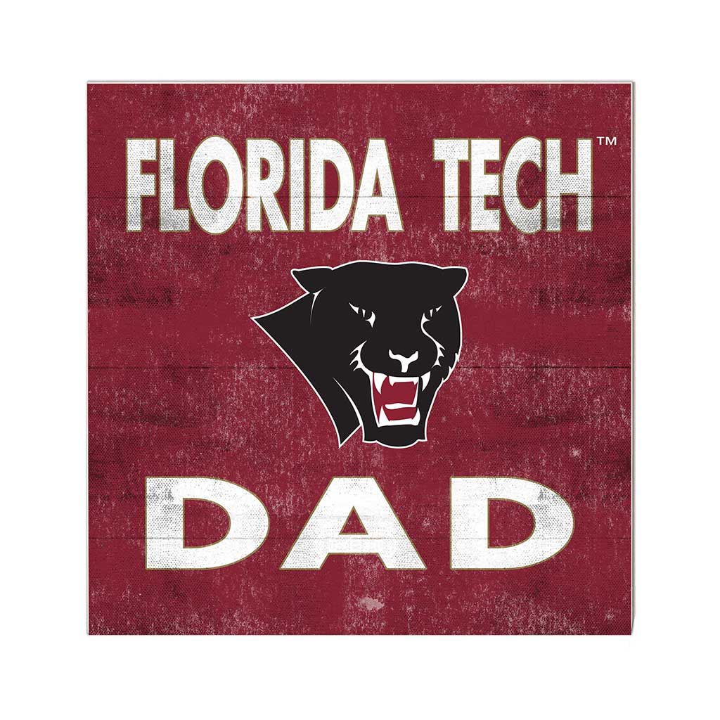 10x10 Team Color Dad Florida Institute of Technology PANTHERS