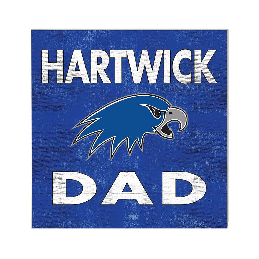 10x10 Team Color Dad Hartwick College HAWKS
