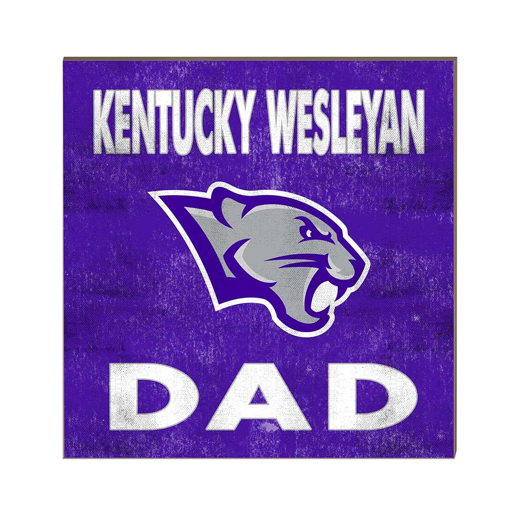 10x10 Team Color Dad Kentucky Wesleyan College PANTHERS