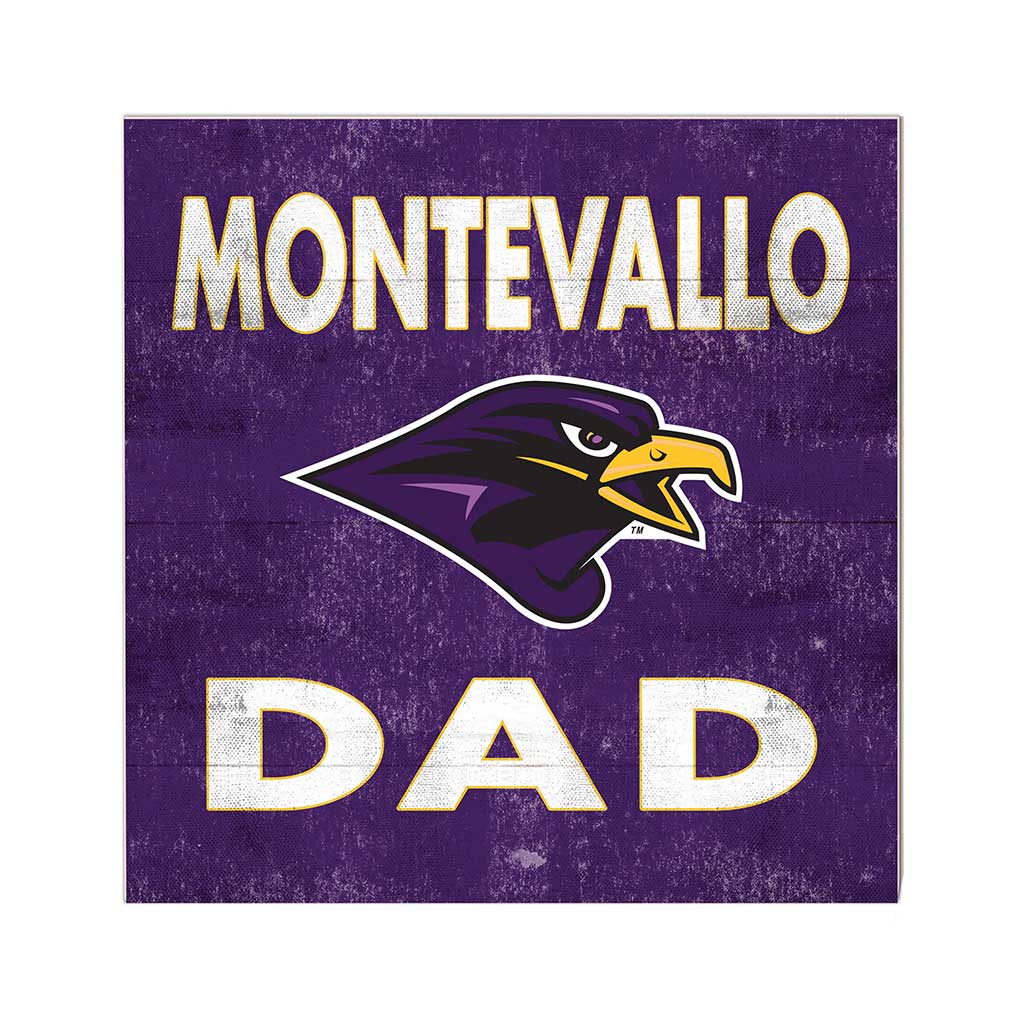 10x10 Team Color Dad University of Montevallo Falcons