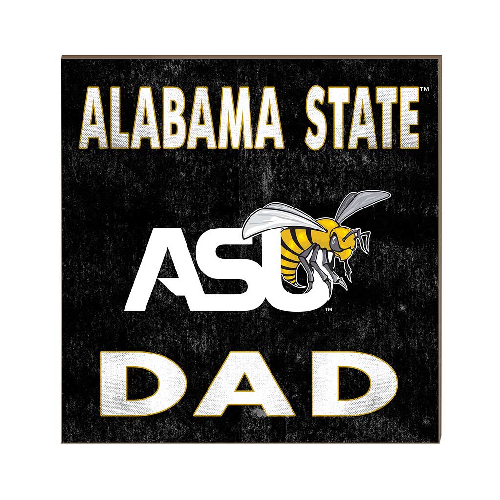 10x10 Team Color Dad Alabama State HORNETS