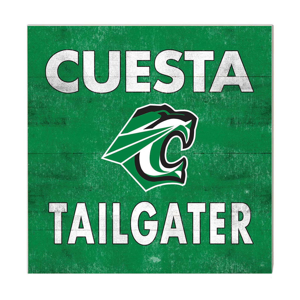 10x10 Team Color Tailgater Cuesta College Cougars