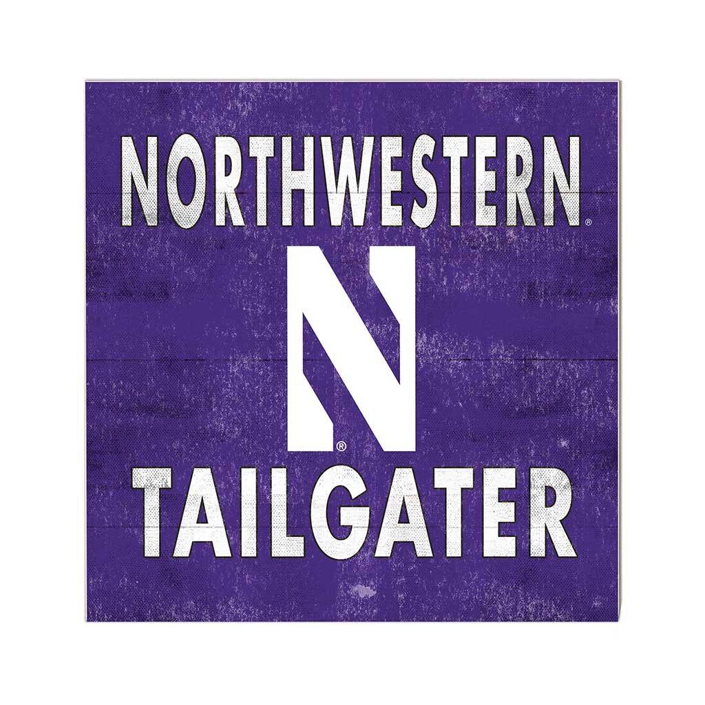 10x10 Team Color Tailgater Northwestern University - Chicago Wildcats