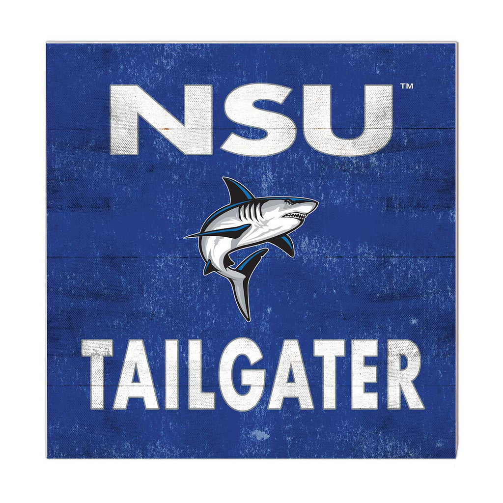 10x10 Team Color Tailgater Nova Southeastern University Sharks