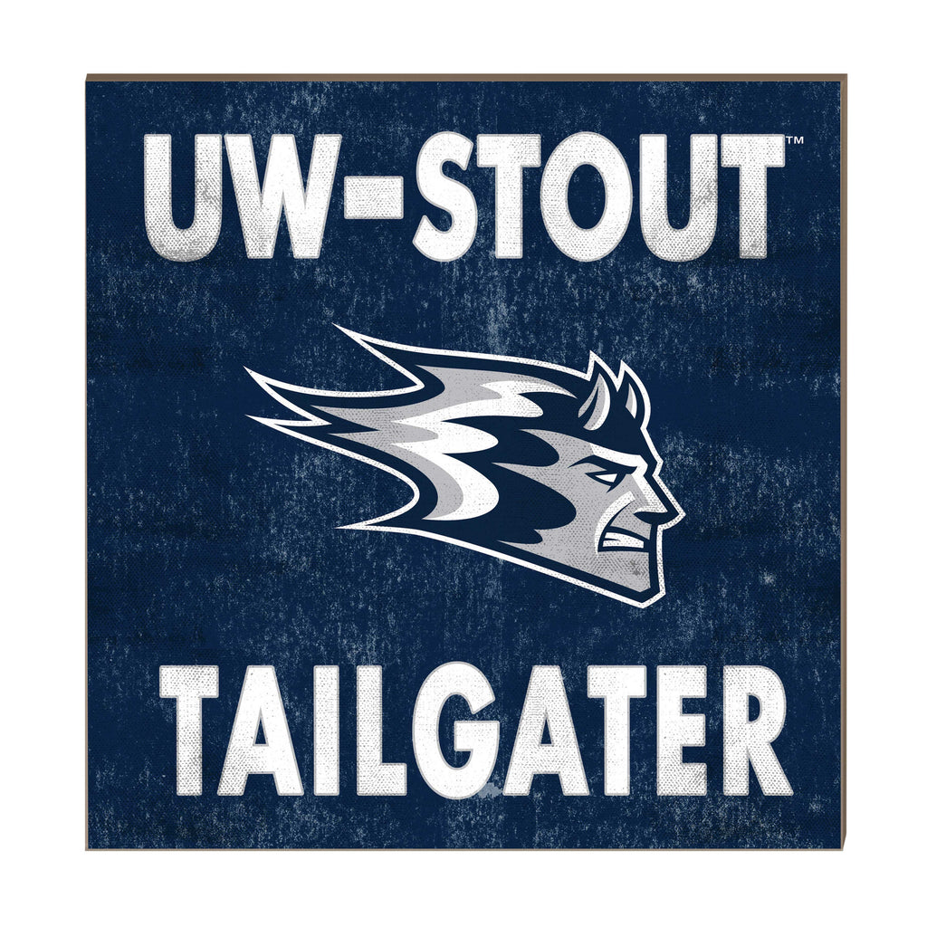 10x10 Team Color Tailgater University of Wisconsin Stout Blue Devils