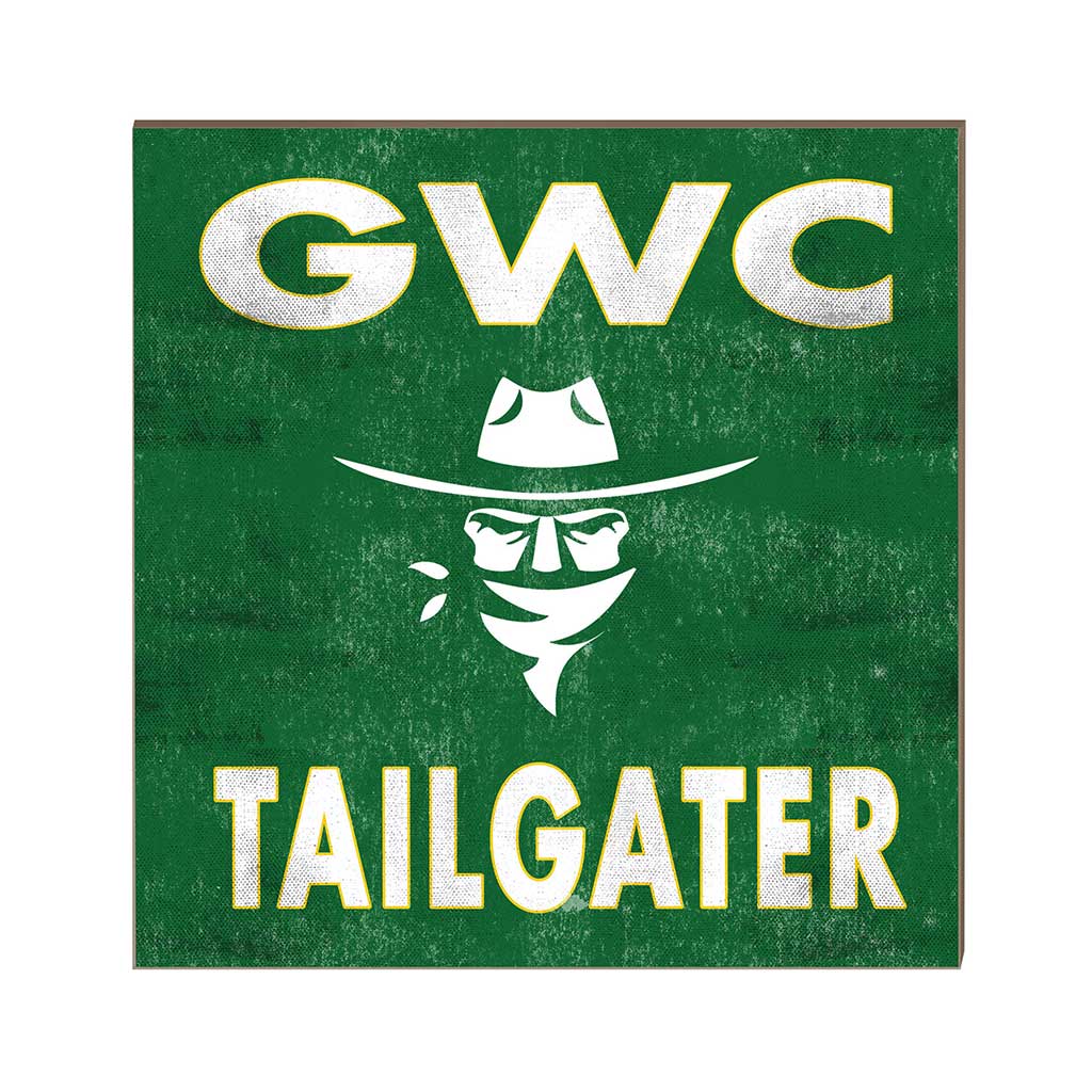 10x10 Team Color Tailgater Golden West Coast College Rustlers