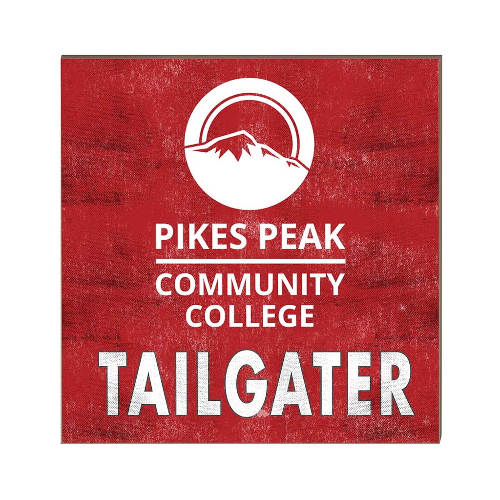 10x10 Team Color Tailgater Pikes Peak Community College Aardvarks