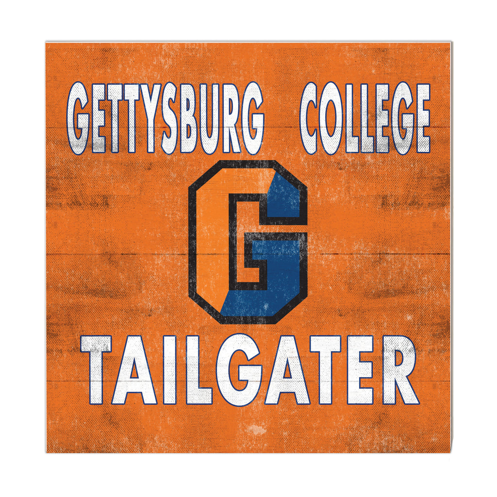 10x10 Team Color Tailgater Gettysburg College Bullets