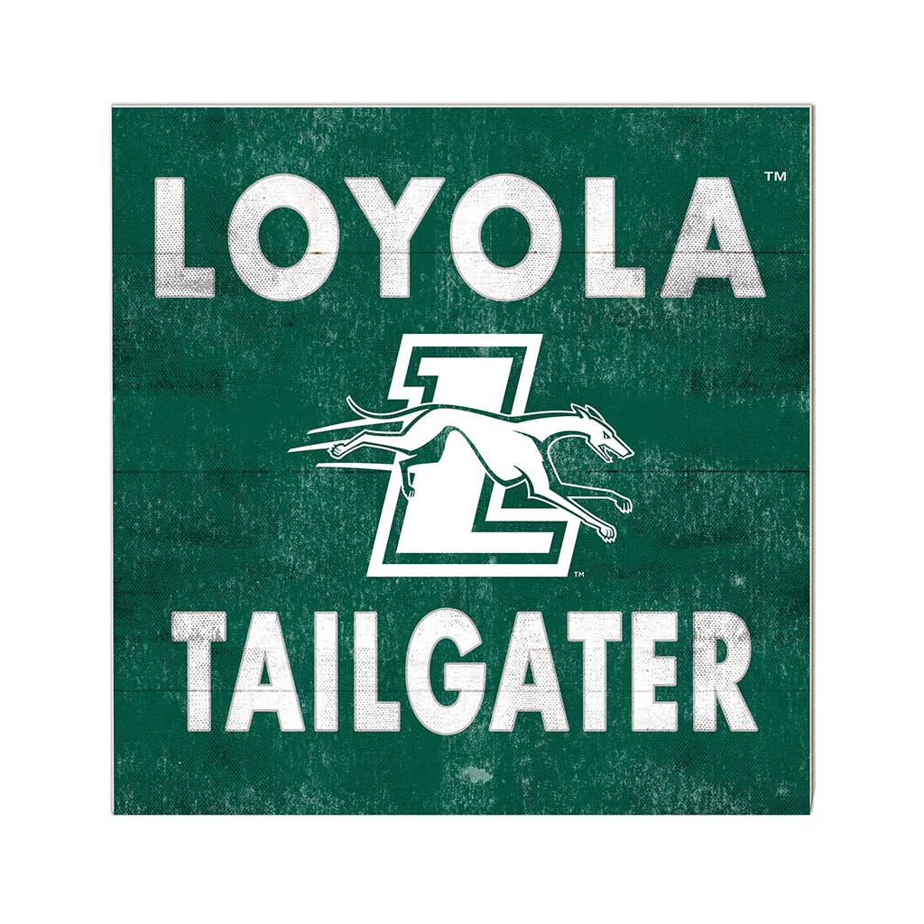 10x10 Team Color Tailgater Loyola University Greyhounds