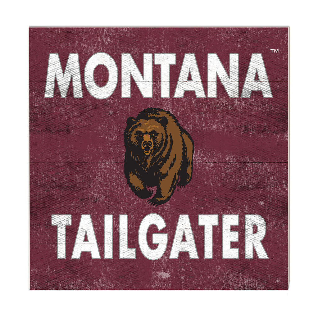 10x10 Team Color Tailgater Montana Grizzlies