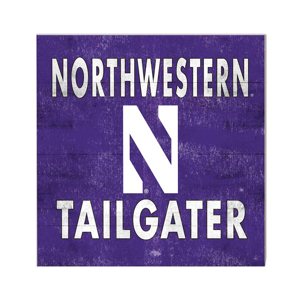 10x10 Team Color Tailgater Northwestern Wildcats