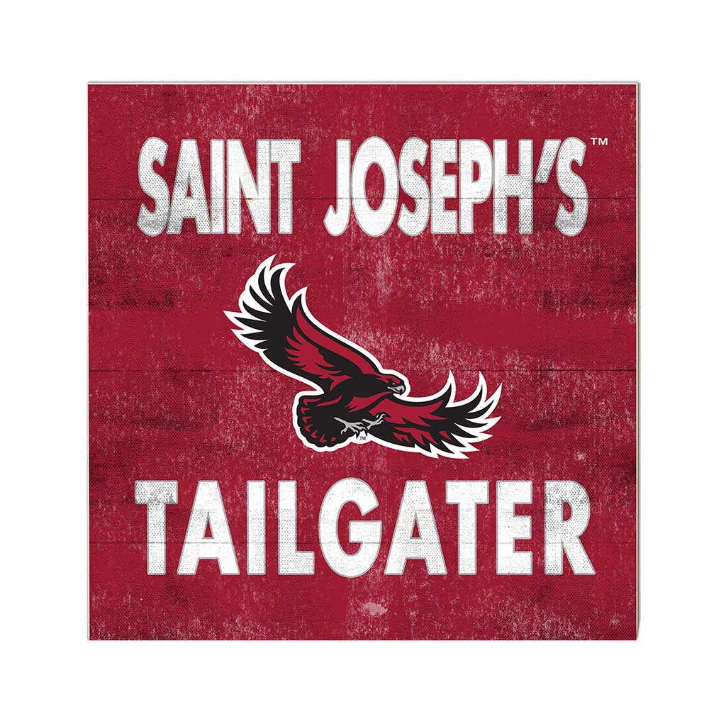 10x10 Team Color Tailgater Saint Joseph's Univ Hawks