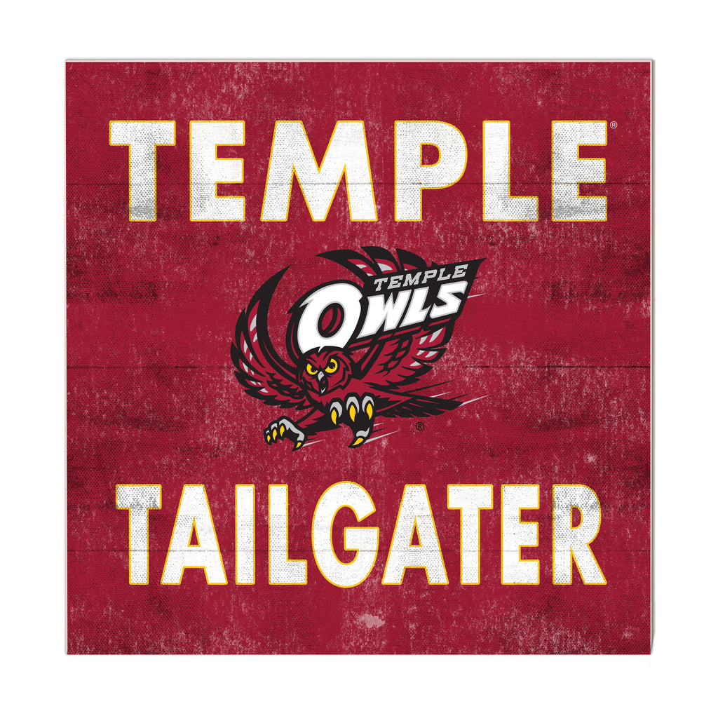 10x10 Team Color Tailgater Temple Owls