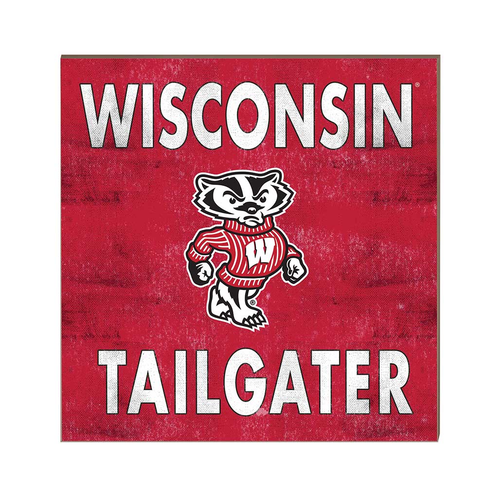 10x10 Team Color Tailgater Wisconsin Badgers