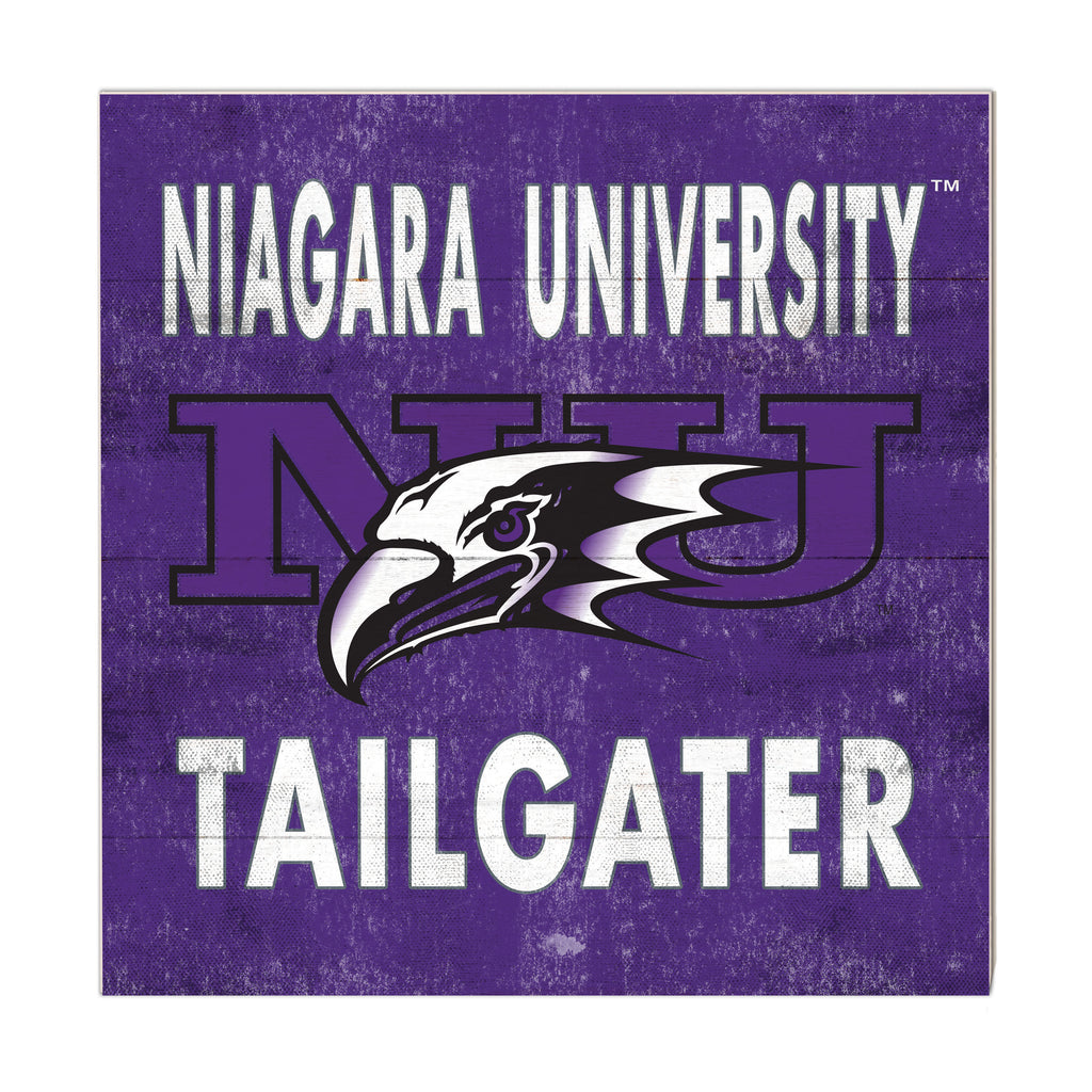 10x10 Team Color Tailgater Niagara University Purple Eagles