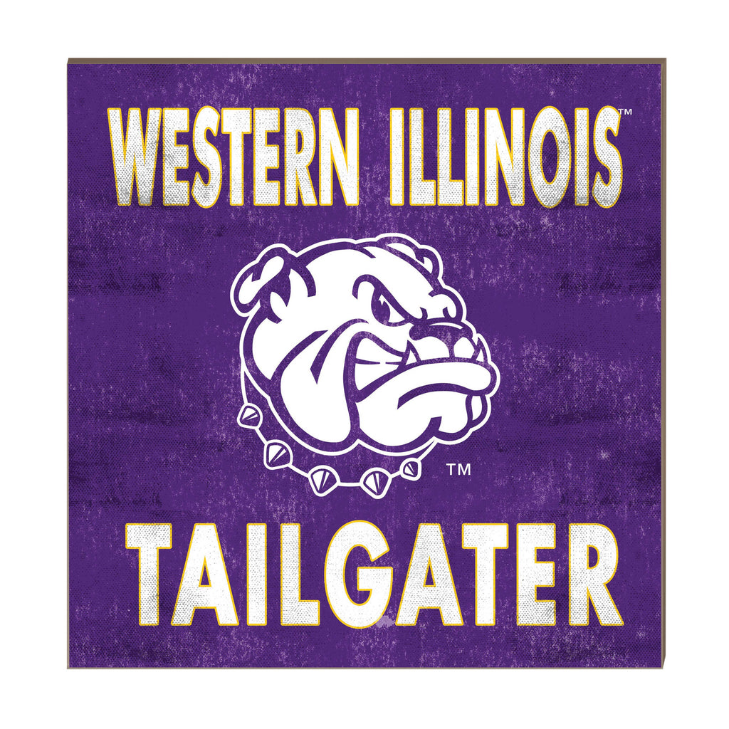 10x10 Team Color Tailgater Western Illinois Leathernecks