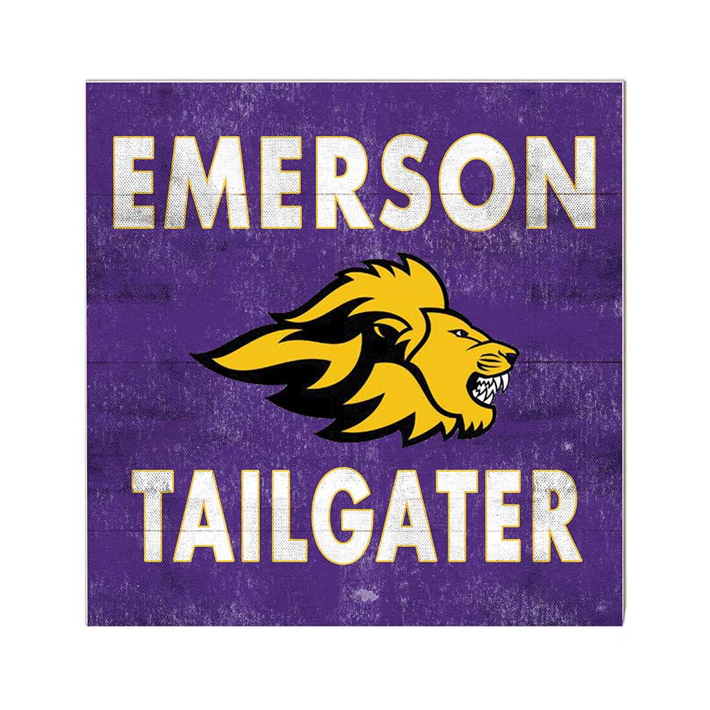 10x10 Team Color Tailgater Emerson College Lions