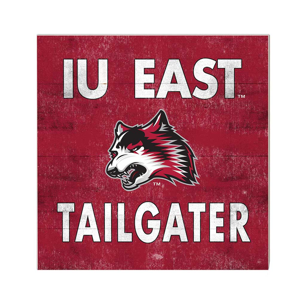 10x10 Team Color Tailgater Indiana University East Red Wolves