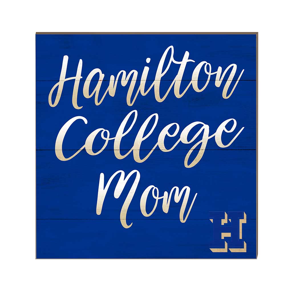 10x10 Team Mom Sign Hamilton College Continentals