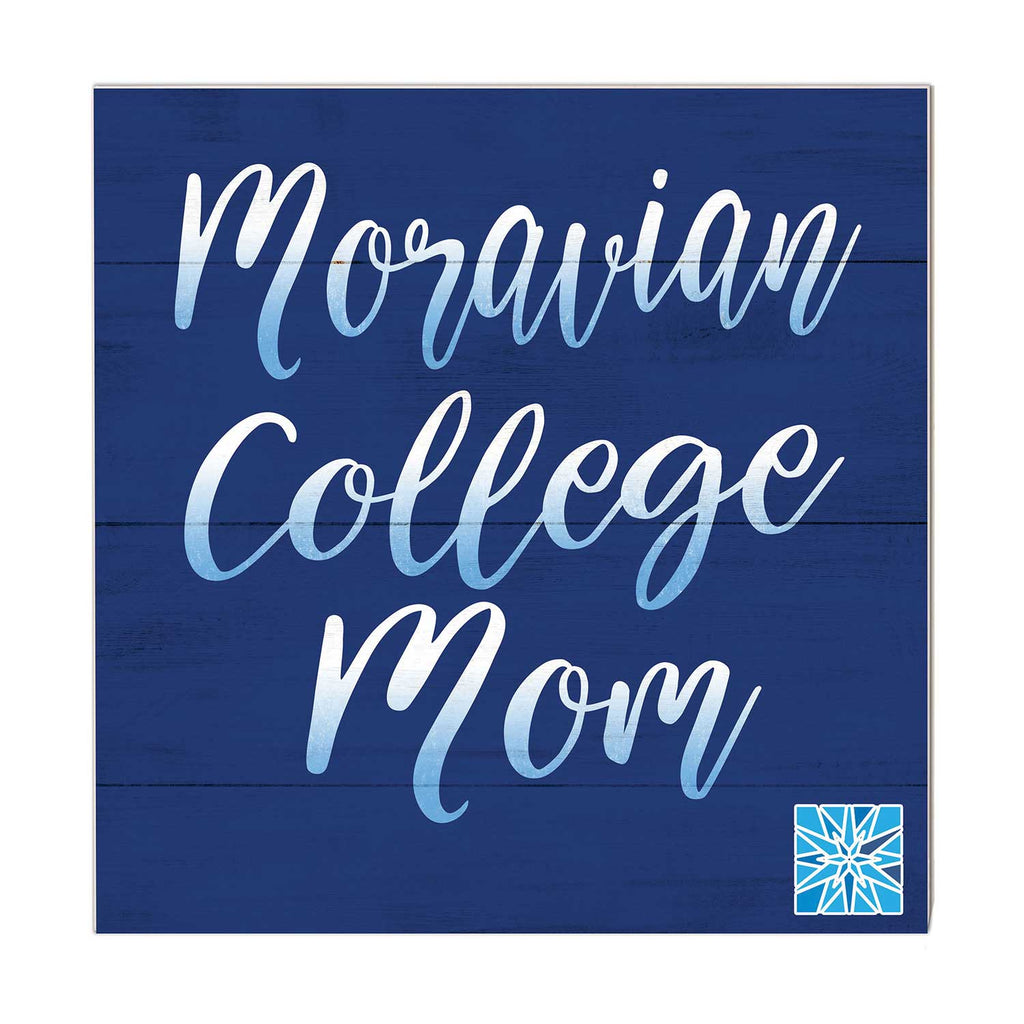 10x10 Team Mom Sign Moravian College Greyhounds
